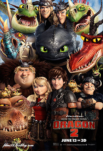 How to Train Your Dragon 2 cover small  دانلود انیمیشن مربی اژدها 2 – How to Train Your Dragon 2  